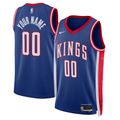Men's Sacramento Kings Blue 2024/25 Custom Swingman Jerseys - City Edition