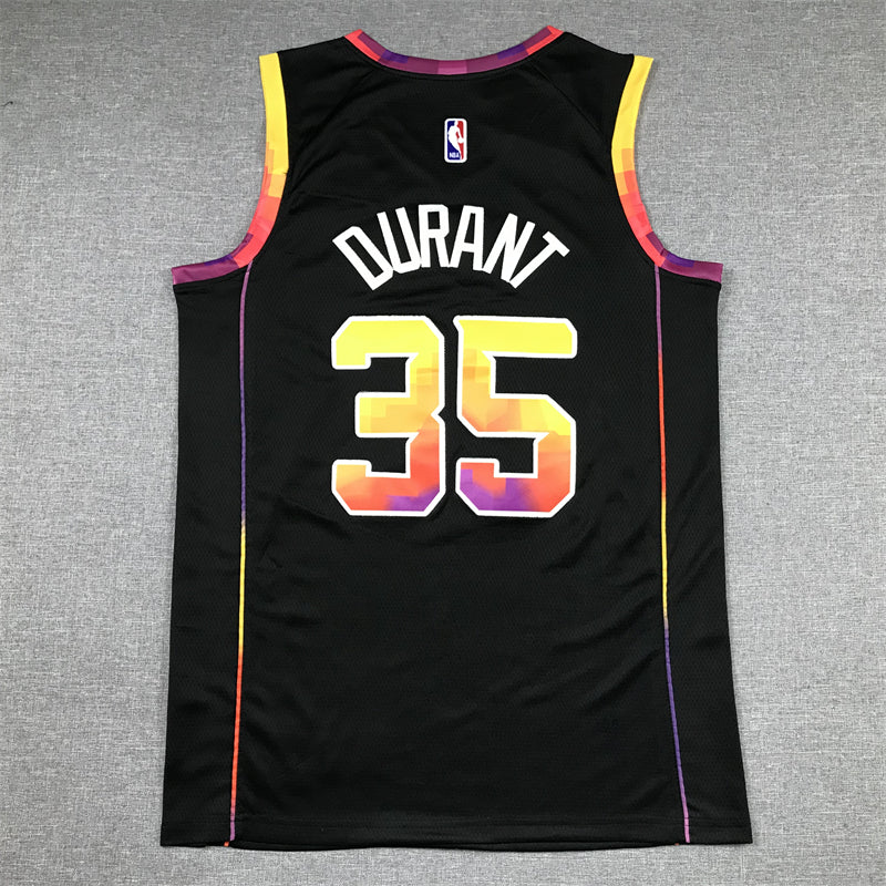 Men's Phoenix Suns Kevin Durant #35 Black 2022/23 Statement Edition Swingman Jerseys