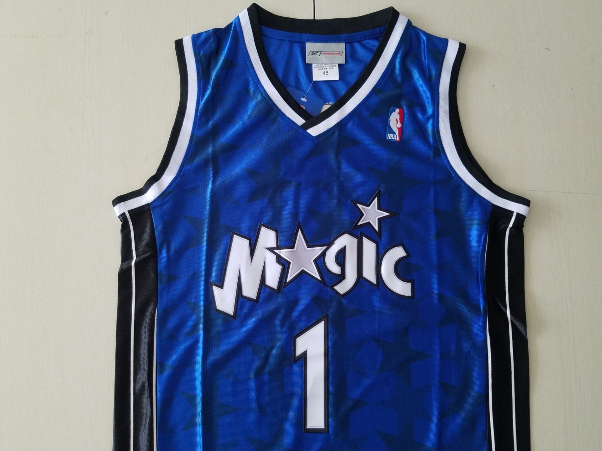 Men's Orlando Magic Tracy McGrady Blue 2000-01 Swingman Player Jerseys