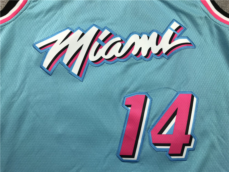 Men's Miami Heat Tyler Herro #14 Blue 2020/21 Swingman Jerseys