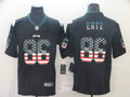 Men's Philadelphia Eagles Zach Ertz #86 Black Game Player Jerseys