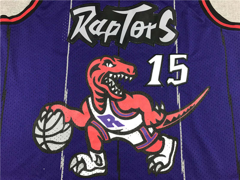 Men's Toronto Raptors Vince Carter Mitchell & Ness Purple Classics Jerseys