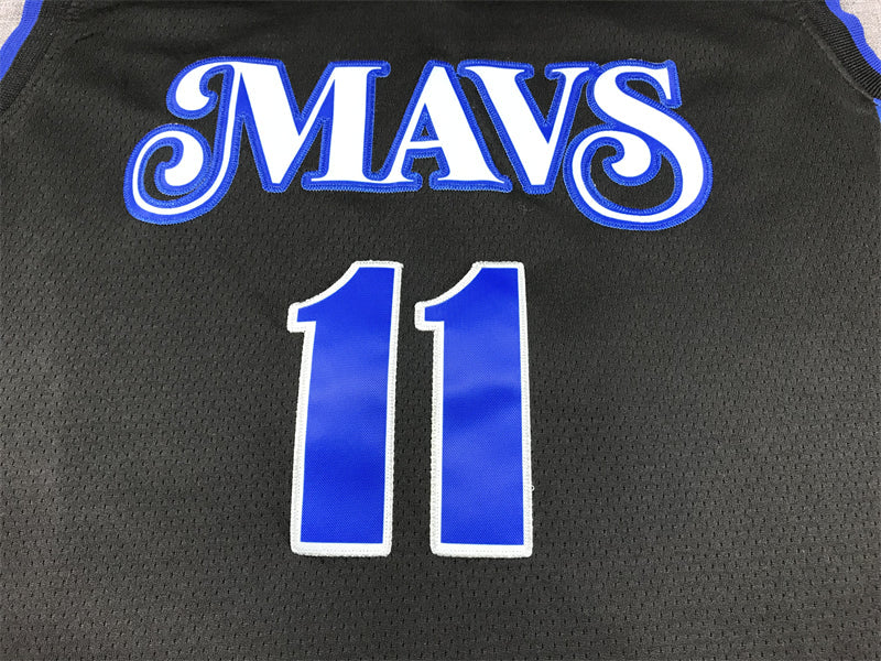 Men's Dallas Mavericks Kyrie Irving #11 Black 2023/24 Swingman Jerseys - City Edition