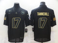 Men's Tennessee Titans Ryan Tannehill #17 Black Game Jerseys
