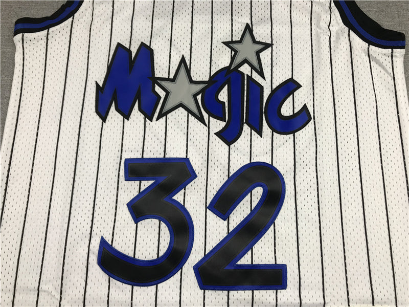 Men's Orlando Magic Shaquille O'Neal White Classics 1994-95 Swingman Jerseys
