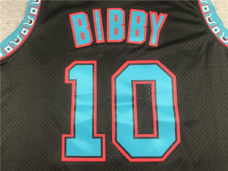 Men's Memphis Grizzlies Mike Bibby #10 Black Classics Swingman Jerseys