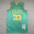 Men's Boston Celtics Larry Bird 1985-86 Green Hardwood Classics Swingman Jerseys