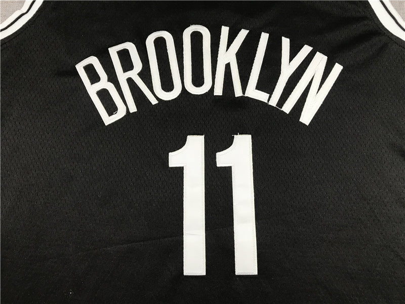 Men's Brooklyn Nets Kyrie Irving #11 Black 2022/23 Swingman Jerseys - Icon Edition