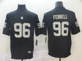 Men's Las Vegas Raiders Clelin Ferrell #96 Black Game Player Jerseys