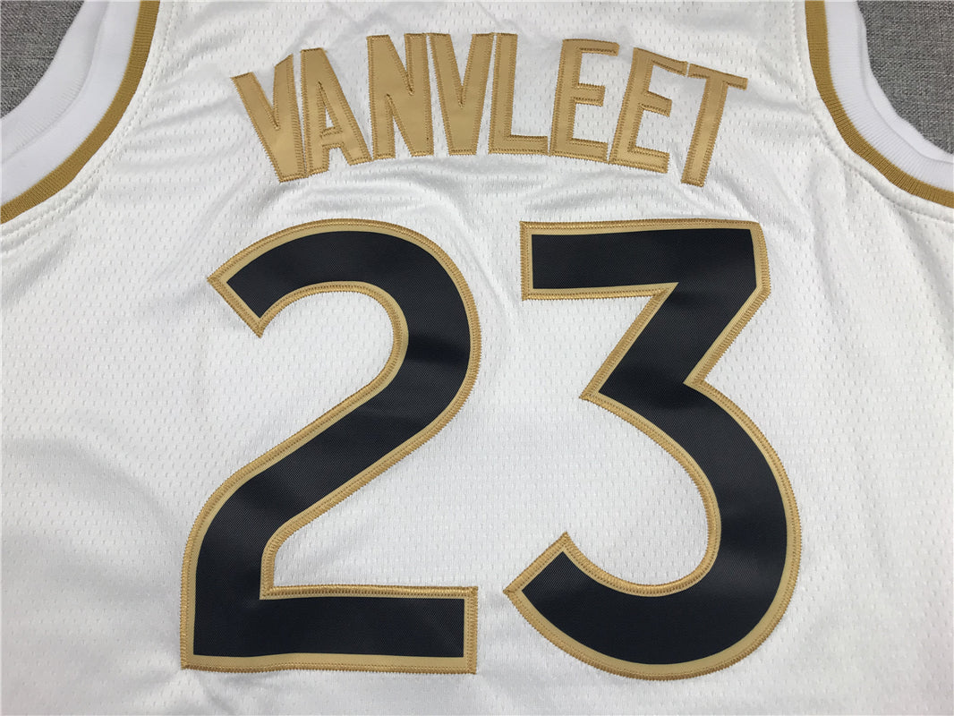 Men's Toronto Raptors Fred VanVleet White Swingman Player Jerseys