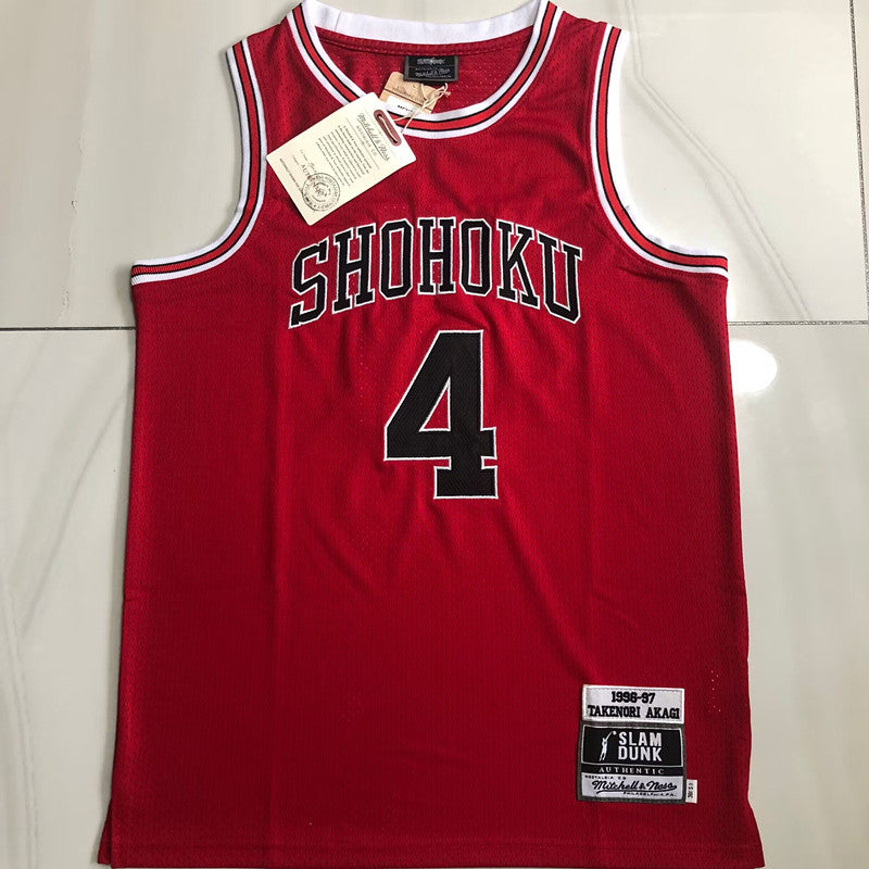 2024 New MN Slam Dunk No. 4 Takenori Akagi S-XXL