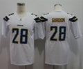 Men's Los Angeles Chargers Melvin Gordon III #28 White Game Jerseys