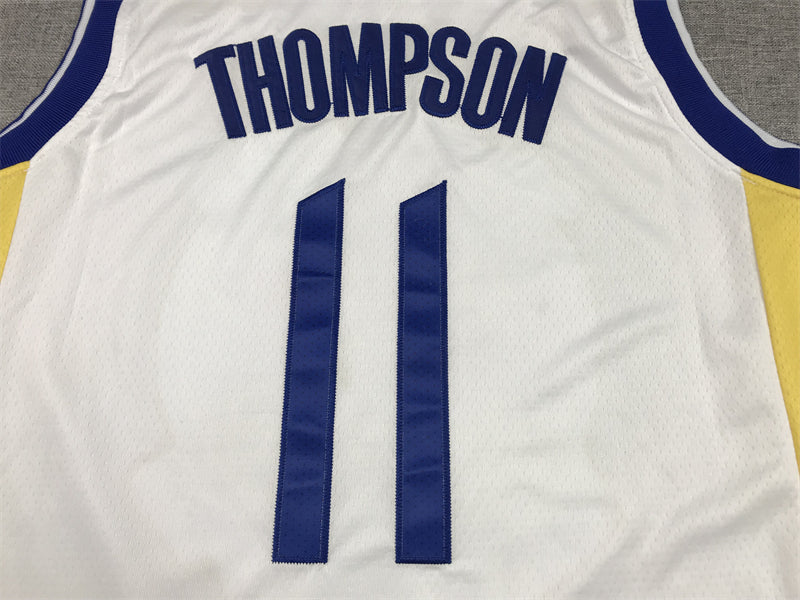 Men's Golden State Warriors Klay Thompson #11 White Player Jerseys