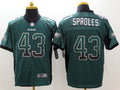 Men's Philadelphia Eagles Darren Sproles #43 Midnight Green Game Jerseys