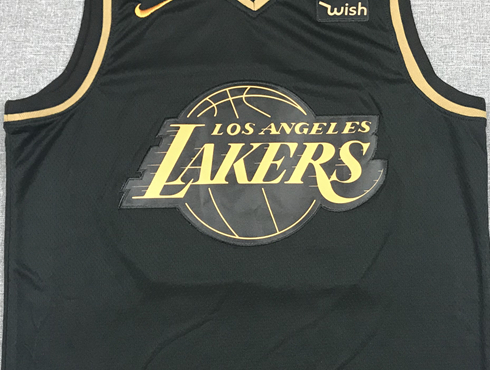 Men's Los Angeles Lakers LeBron James #23 NBA Black Swingman Player Jerseys