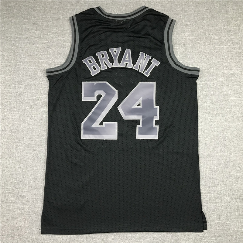 Men's Los Angeles Lakers Kobe Bryant Black Hardwood Classics Swingman Jerseys
