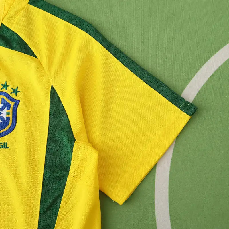 Brazil Home Retro 2002 Season Jersey