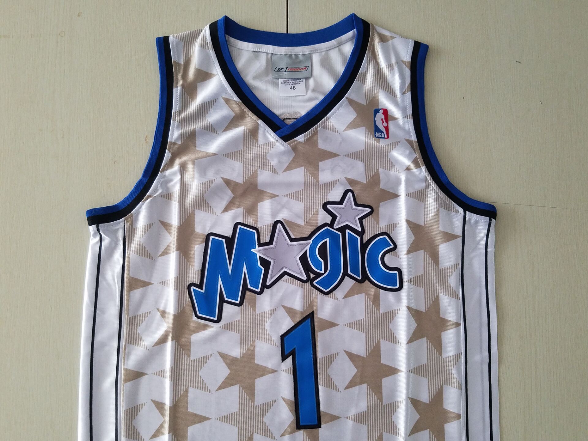 Men's Orlando Magic Tracy McGrady White 2000-01 Swingman Player Jerseys