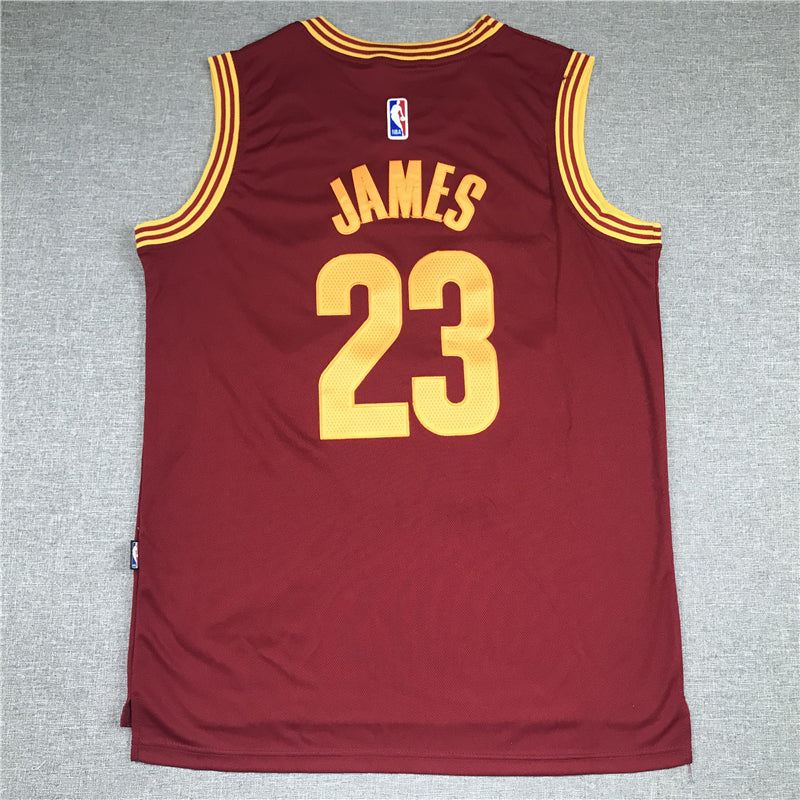 Men's Cleveland Cavaliers LeBron James #23 Red Swingman Fashion Jerseys