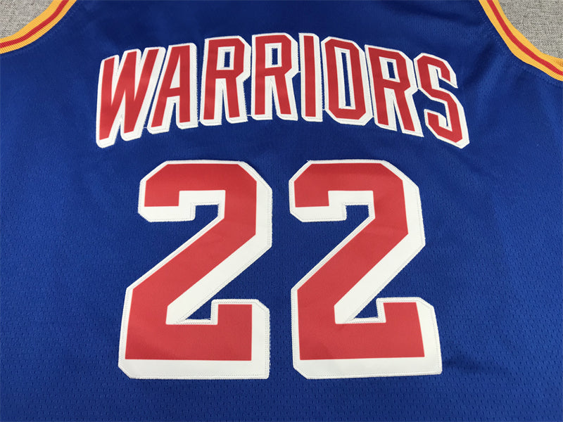 Men's Golden State Warriors Andrew Wiggins #22 Blue Swingman Jerseys