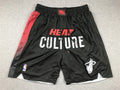 Men's Miami Heat Black 2023/24 Pocket Shorts1 City Edition