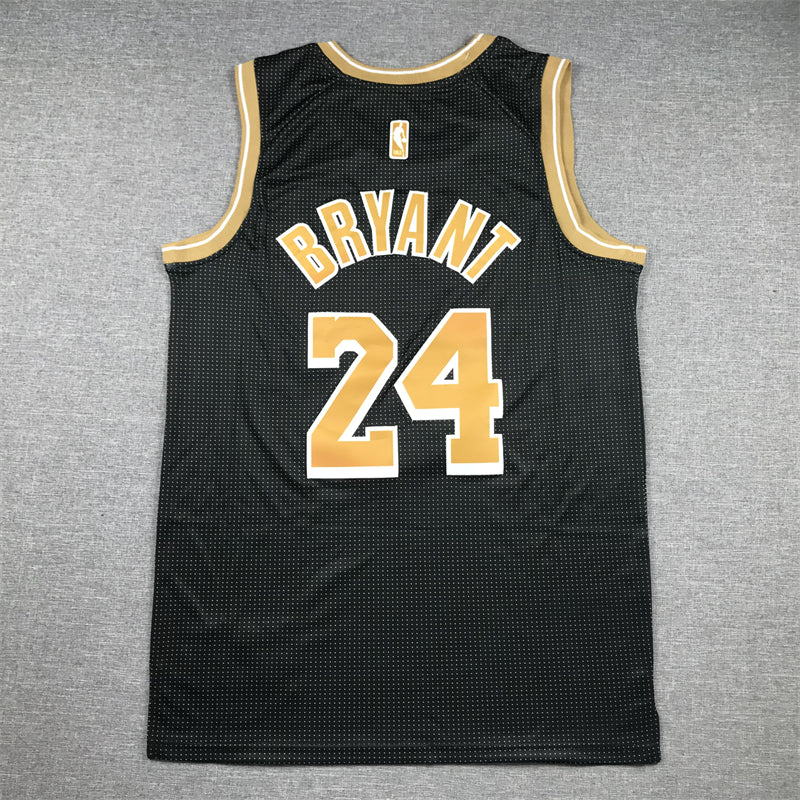 Men's Los Angeles Lakers Kobe Bryant #24 Black Select Series Swingman Jerseys