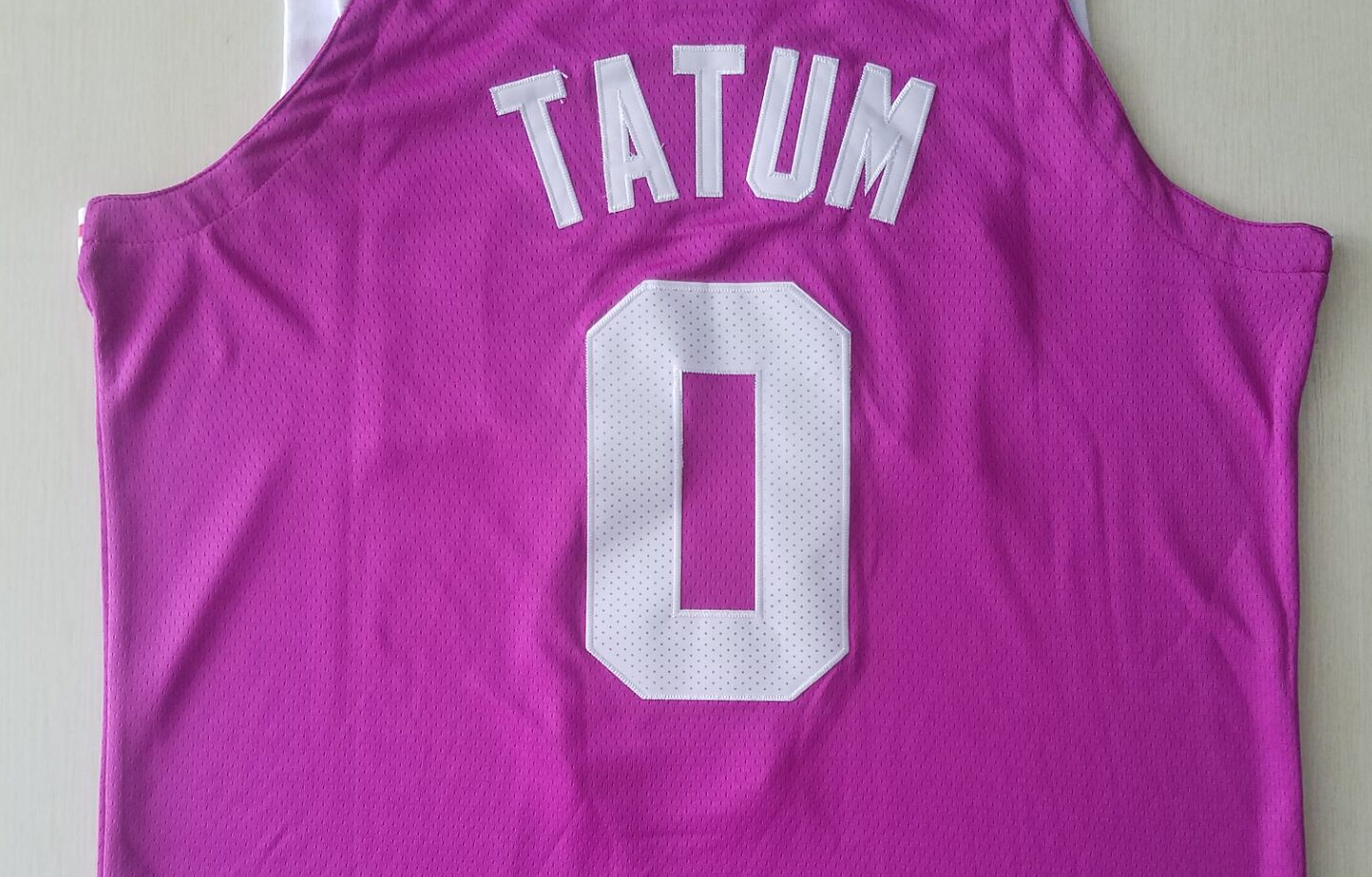 Men's Boston Celtics Jayson Tatum #0 NBA Swingman Jerseys - Mei Red