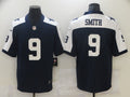 Men's Dallas Cowboys Emmitt Smith #9 Navy Game Jerseys