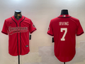 Men's Tampa Bay Buccaneers Bucky Irving #7 Red Game Jerseys