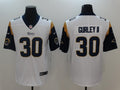 Men's Los Angeles Rams Todd Gurley II #30 White Game Jerseys
