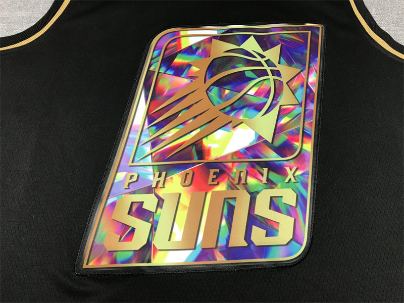 Men's Phoenix Suns Devin Booker #1 Black Swingman Player Jerseys