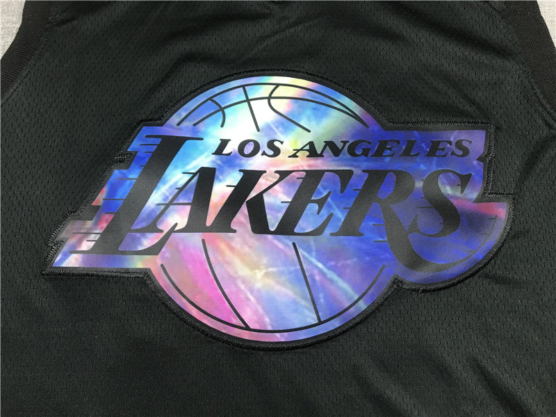 Men's Los Angeles Lakers LeBron James #23 Black Player Jerseys