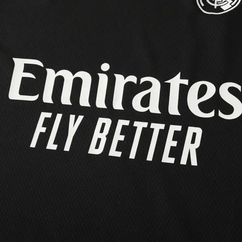 Real Madrid CF Black Training Suit Fan Version 24/25 Season