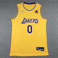 Men's Los Angeles Lakers Russell Westbrook Gold 2020/21 Fast Break Player Jerseys