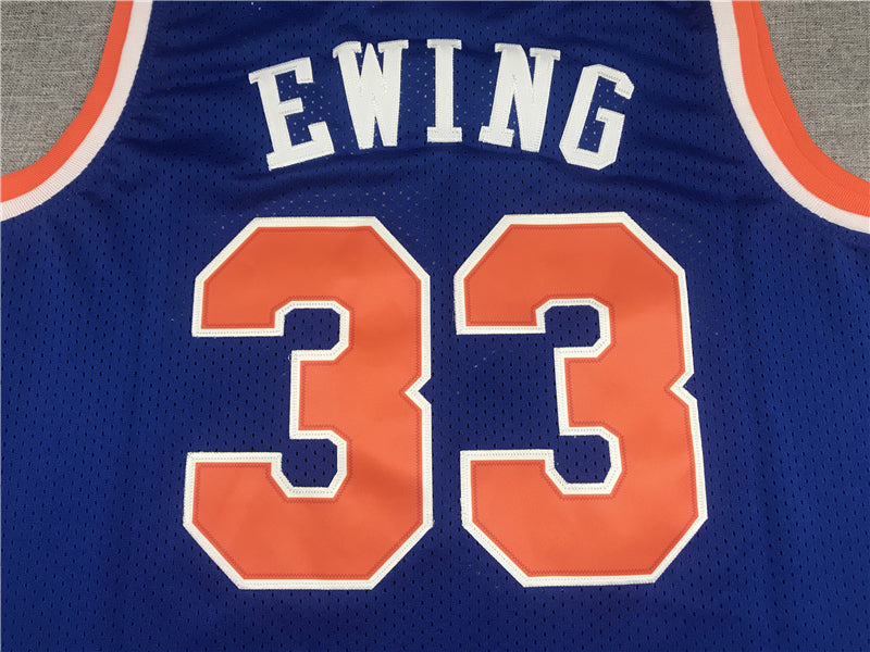Men's New York Knicks Patrick Ewing 1991-92 Hardwood Classics Player Jerseys