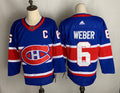 Men's Montreal Canadiens Shea Weber #6 Blue Player Game Jerseys