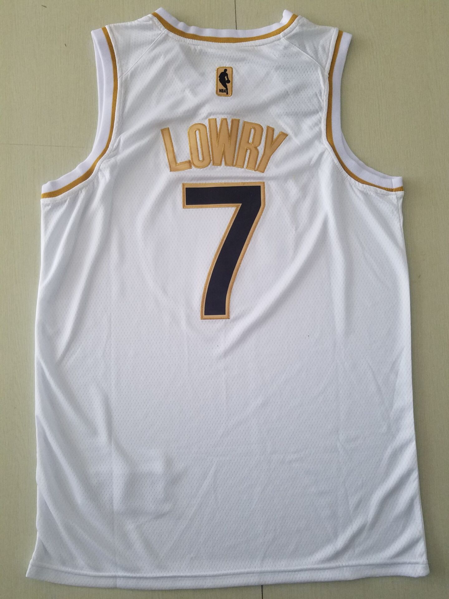 Men's Toronto Raptors Kyle Lowry White Swingman Player Jerseys