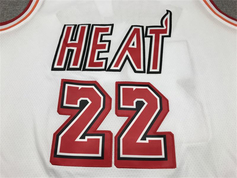 Men's Miami Heat Jimmy Butler #22 White 2022/23 Swingman Jerseys - Classic Edition