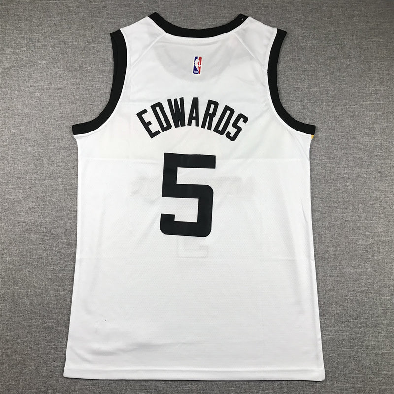 Men's Minnesota Timberwolves Kyle Anderson #5 White 2022/23 Swingman Jerseys - City Edition