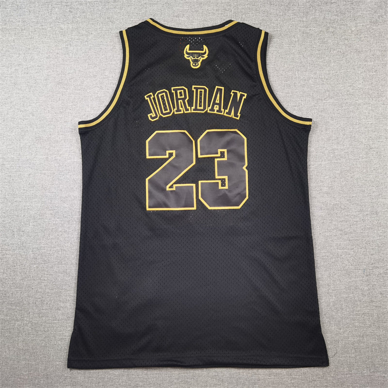 Men's Chicago Bulls Michael Jordan #23 Black 1997/98 Hardwood Classics Swingman Jerseys