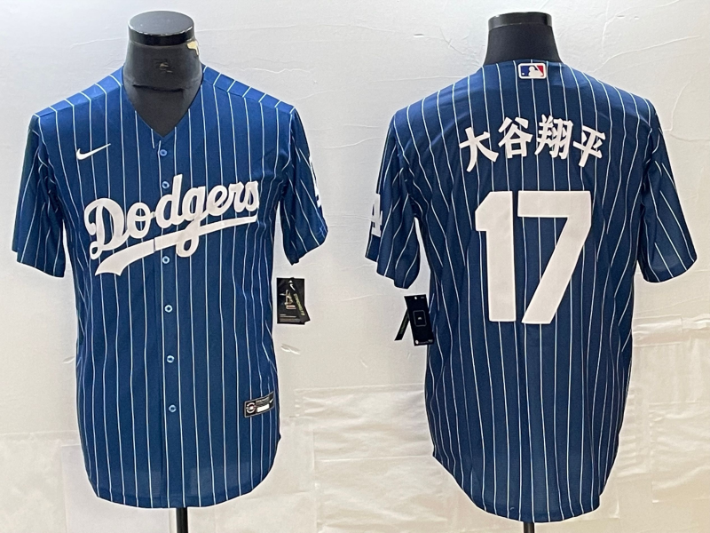 Men's Los Angeles Dodgers Shohei Ohtani #17 Royal Player Jerseys