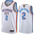Shai Gilgeous-Alexander Oklahoma City Thunder 2025 Finals White Jersey