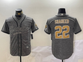 Men's New Orleans Saints Rashid Shaheed #22 Gray Player Jerseys