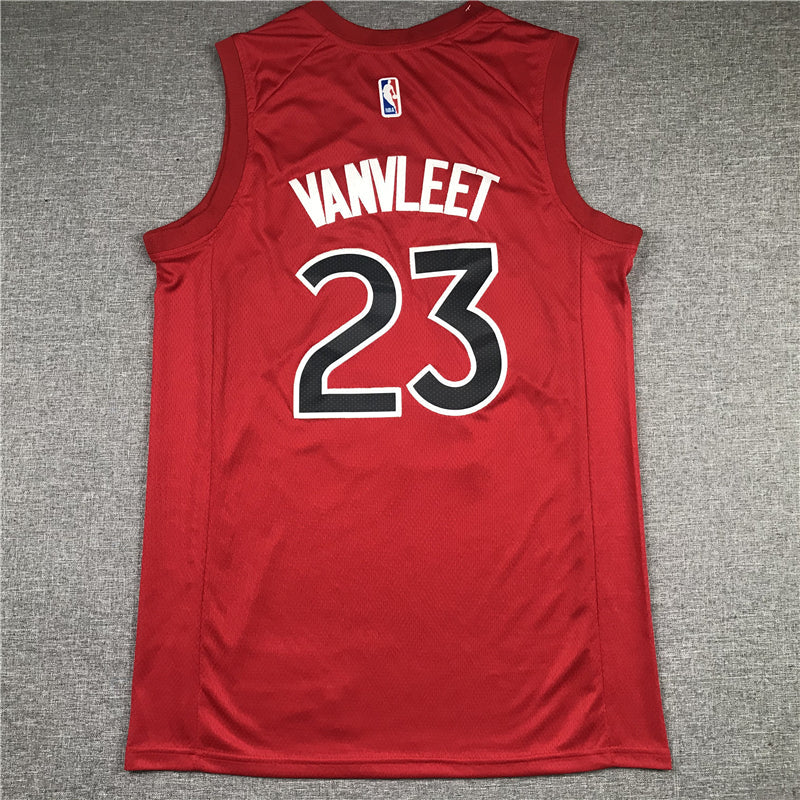Men's Toronto Raptors Fred VanVleet Red 2021/22 Diamond Swingman Jerseys