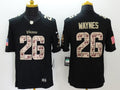 Men's Minnesota Vikings Trae Waynes #26 Black Game Player Jerseys