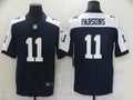Men's Dallas Cowboys Micah Parsons #11 Navy Alternate Custom1 Game Jerseys