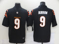 Men's Cincinnati Bengals Joe Burrow #9 Black Game Player Jerseys