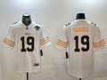 Men's San Francisco 49ers Deebo Samuel #19 White 75th Anniversary Player Jerseys