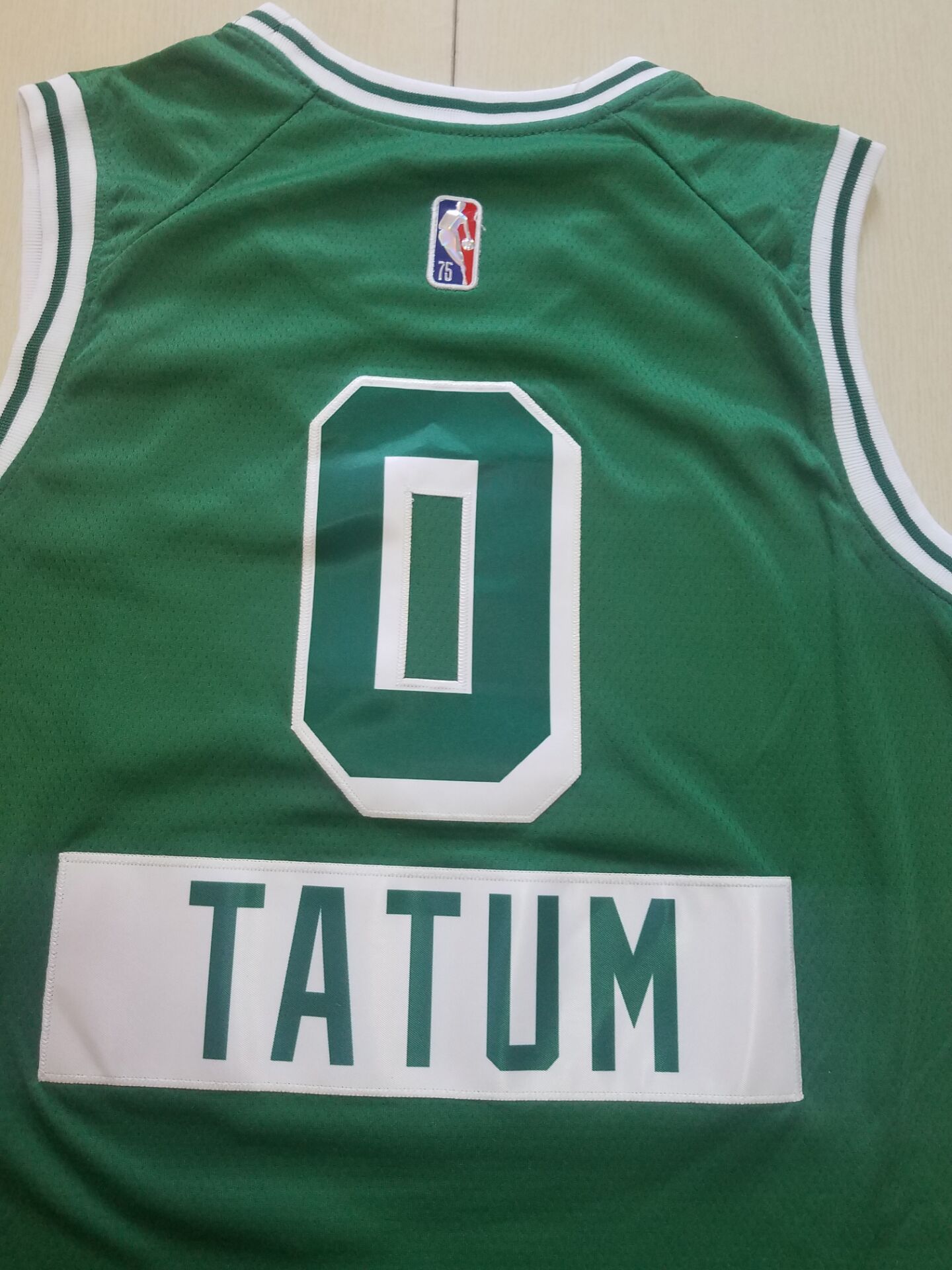 Men's Boston Celtics Jayson Tatum Green Swingman Player Jerseys - City Edition