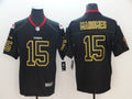 Men's Kansas City Chiefs Patrick Mahomes Black Alternate Game Jerseys